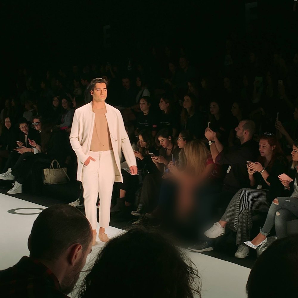 Koray Sertel auf der Istanbul Fashion Week